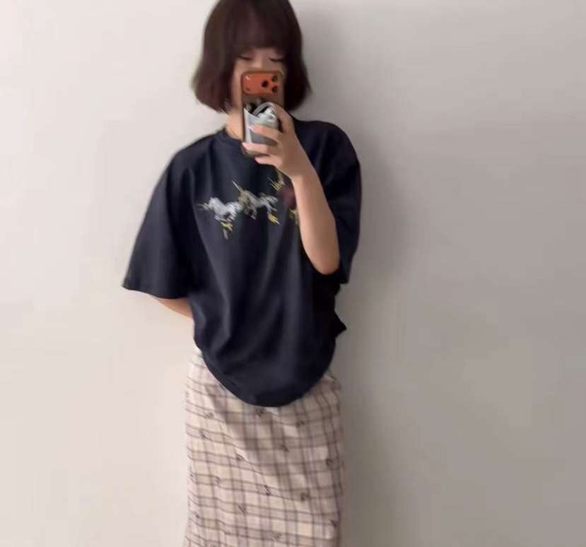 OLI SEOUL東大門實拍女裝新品人氣26春夏熱賣職業真品T恤OLI SEOULT恤圖色3