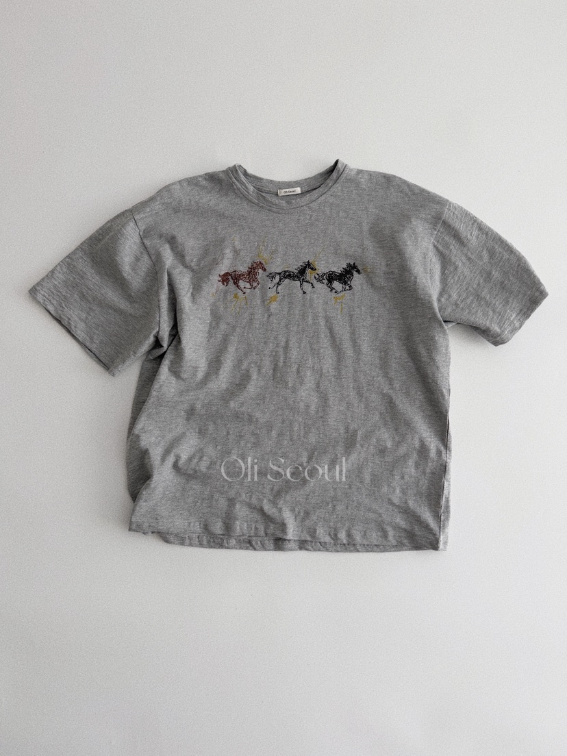 OLI SEOUL東大門實拍女裝新品人氣26春夏熱賣職業真品T恤OLI SEOULT恤圖色4