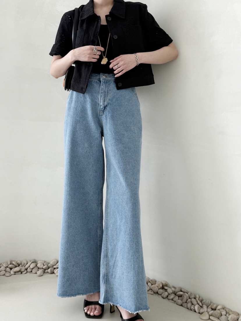 DEMAR韓國直郵女裝新款人氣推薦職業熱賣時尚26春夏牛仔褲DEMAR牛仔褲圖色2實際價格38000