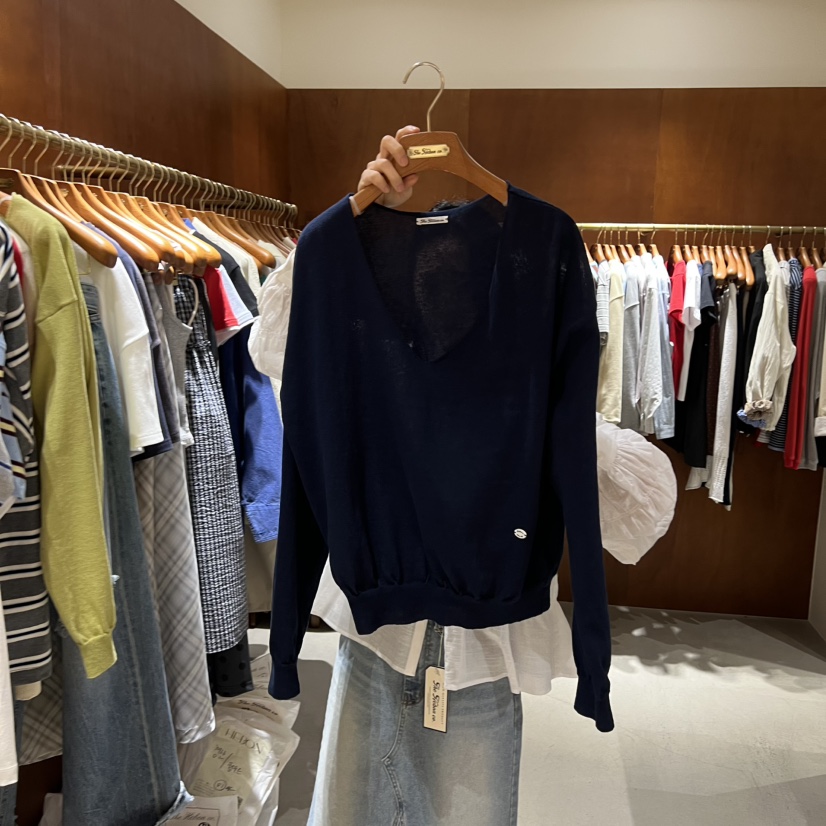 HEBON東大門代購女裝新款人氣推薦職業26春夏熱賣針織衫V領HEBON針織衫圖色4