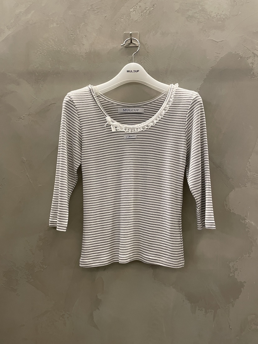 MULCUP韓國東大門直郵女裝新品職業時尚人氣26春夏推薦T恤MULCUPT恤圖色1
