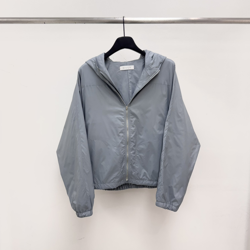 RIVER韓國代購女士新品人氣推薦真品職業時尚26春夏夾克連帽WATER/RIVER夾克圖色2