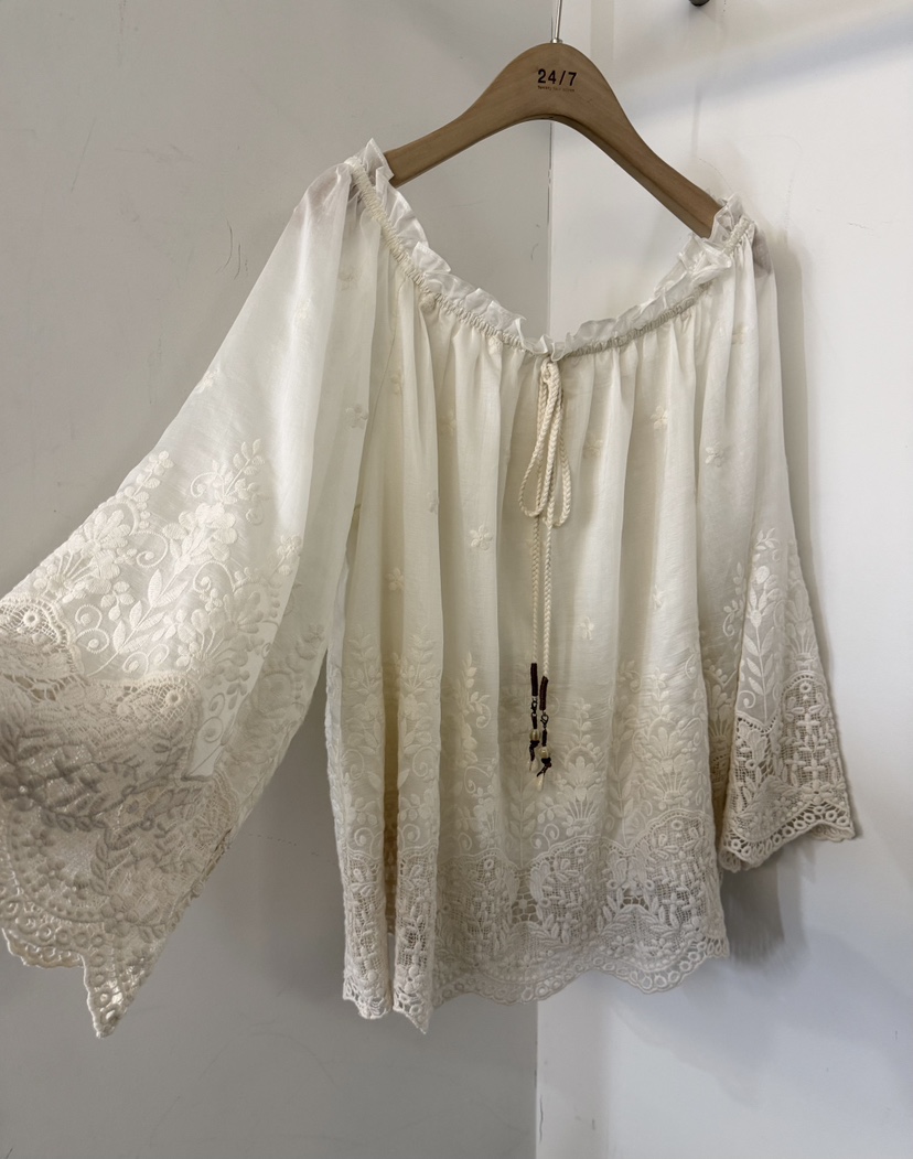 TWENTY FOUR SEVEN24-7東大門代購女裝新款26春夏襯衫蕾絲衫TEWNTY FOUR SEVEN24-7襯衫/蕾絲衫