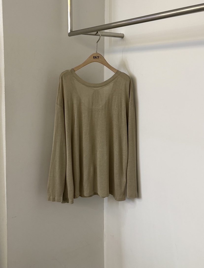 TWENTY FOUR SEVEN24-7韓國代購女裝新品熱賣人氣長袖T恤TEWNTY FOUR SEVEN24-7長袖T恤圖色1