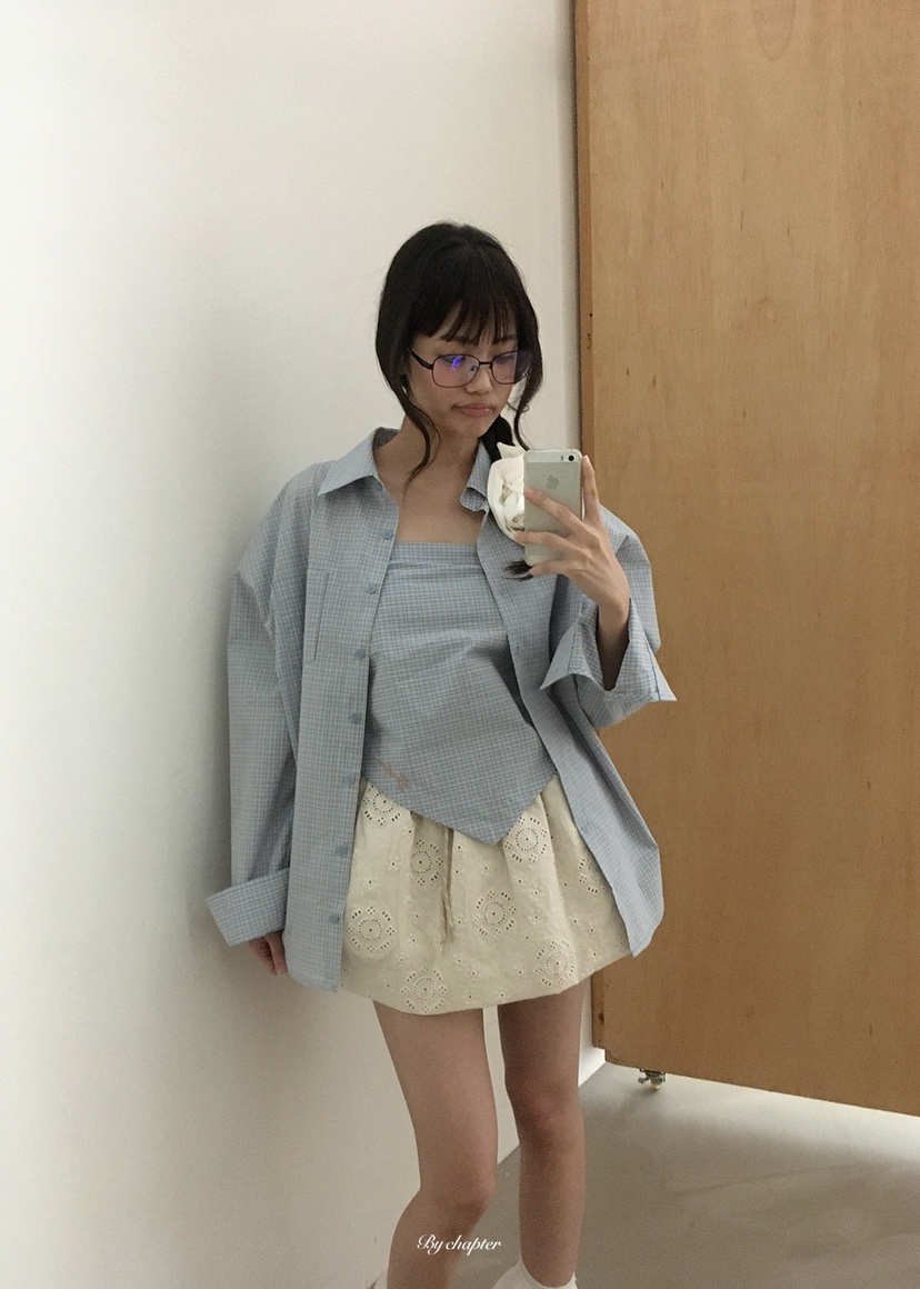 BY CHAPTER東大門直郵女裝新款熱賣時尚人氣套裝套裝圍巾BY Chapter套裝