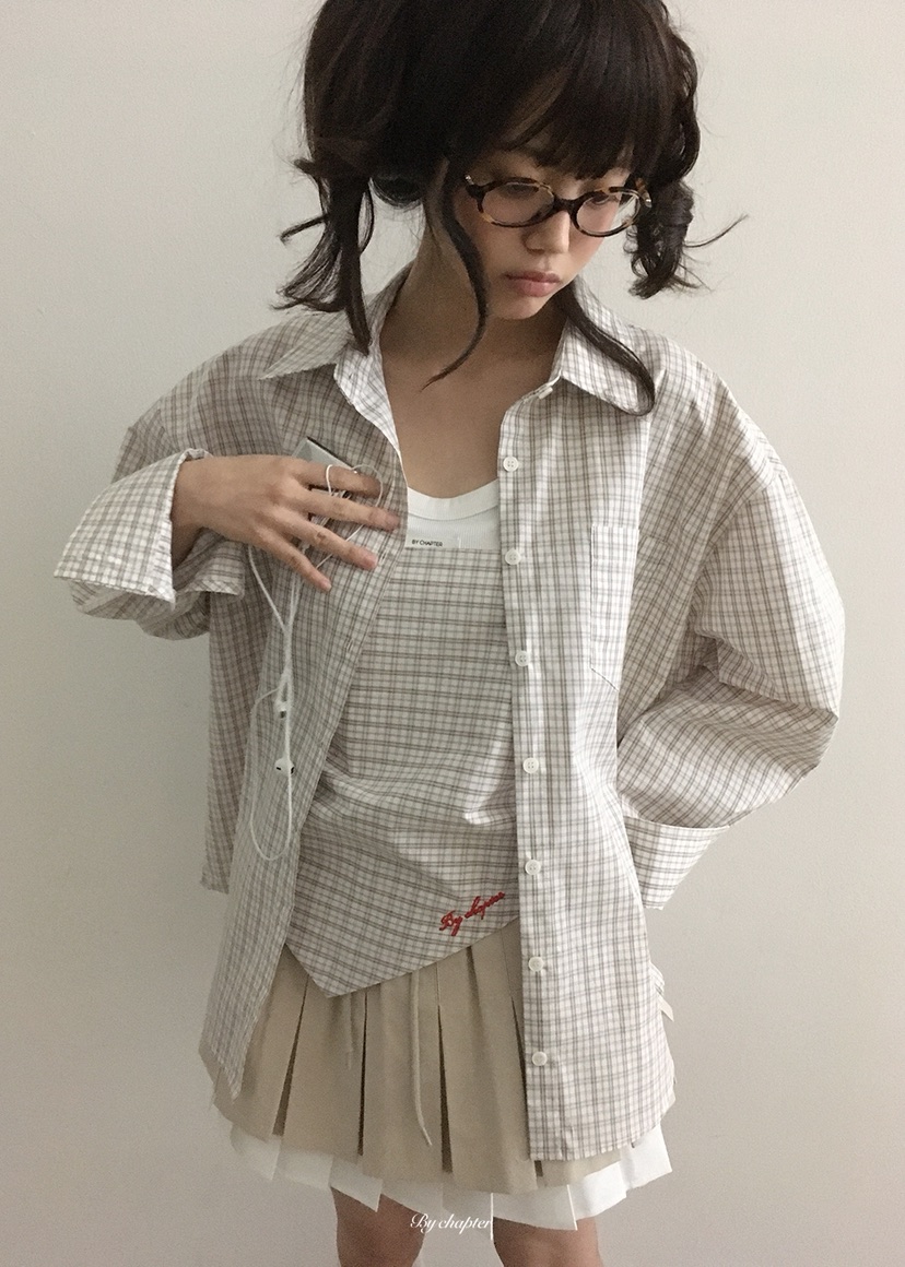 BY CHAPTER東大門直郵女裝新款熱賣時尚人氣套裝套裝圍巾BY Chapter套裝