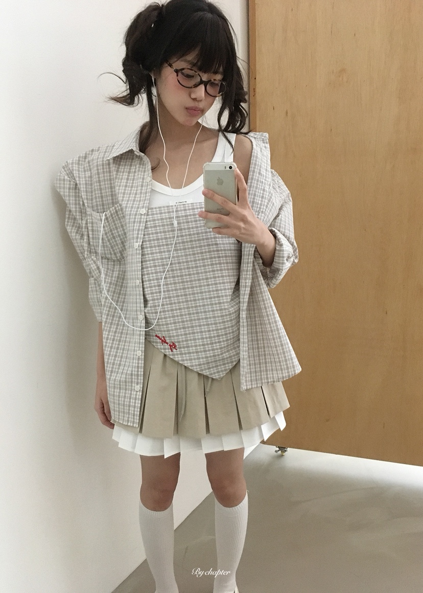 BY CHAPTER東大門直郵女裝新款熱賣時尚人氣套裝套裝圍巾BY Chapter套裝