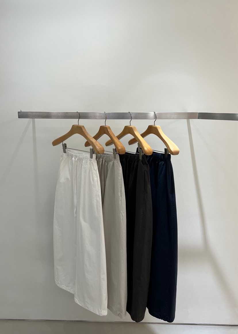 ONESTASTE韓國代購女裝新款時尚人氣熱賣26春夏休閑褲水洗棉TASTE/ONESTASTE休閑褲