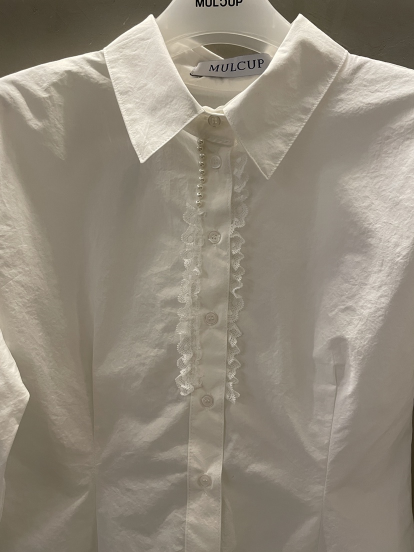 MULCUP東大門實拍女裝新品人氣真品推薦熱賣職業襯衫蕾絲衫MULCUP襯衫/蕾絲衫