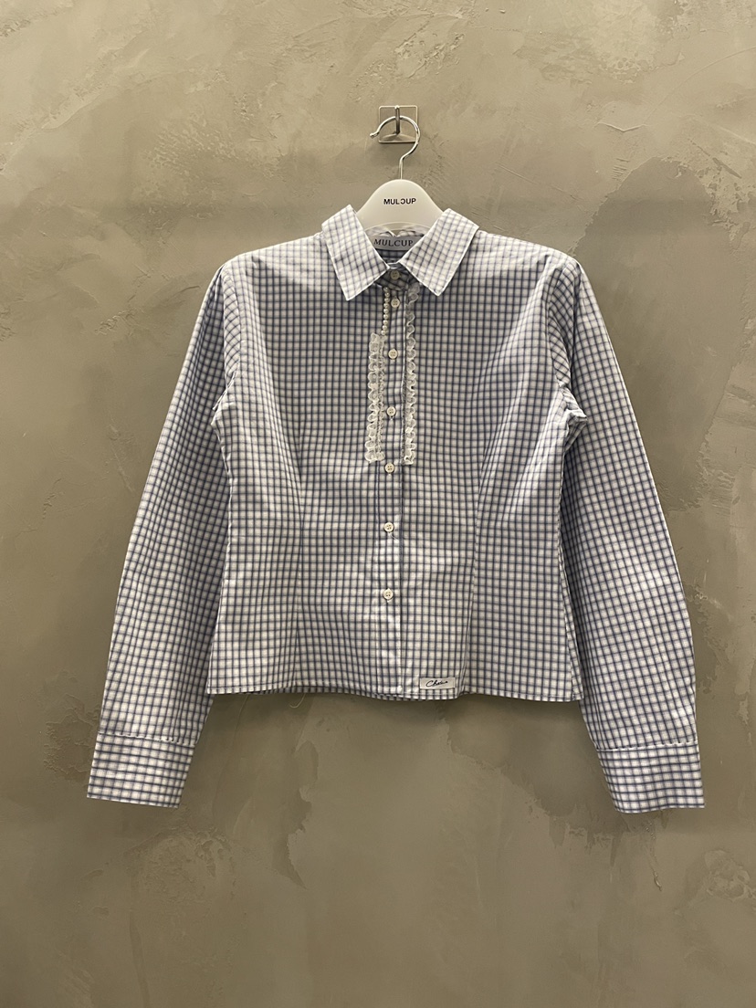 MULCUP東大門實拍女裝新品人氣真品推薦熱賣職業襯衫蕾絲衫MULCUP襯衫/蕾絲衫圖色2