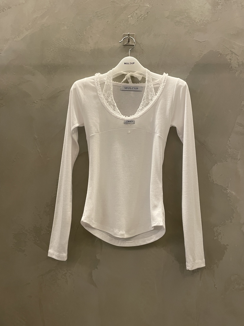 MULCUP韓國直郵女士新款人氣推薦26春夏職業時尚真品長袖T恤MULCUP長袖T恤圖色1