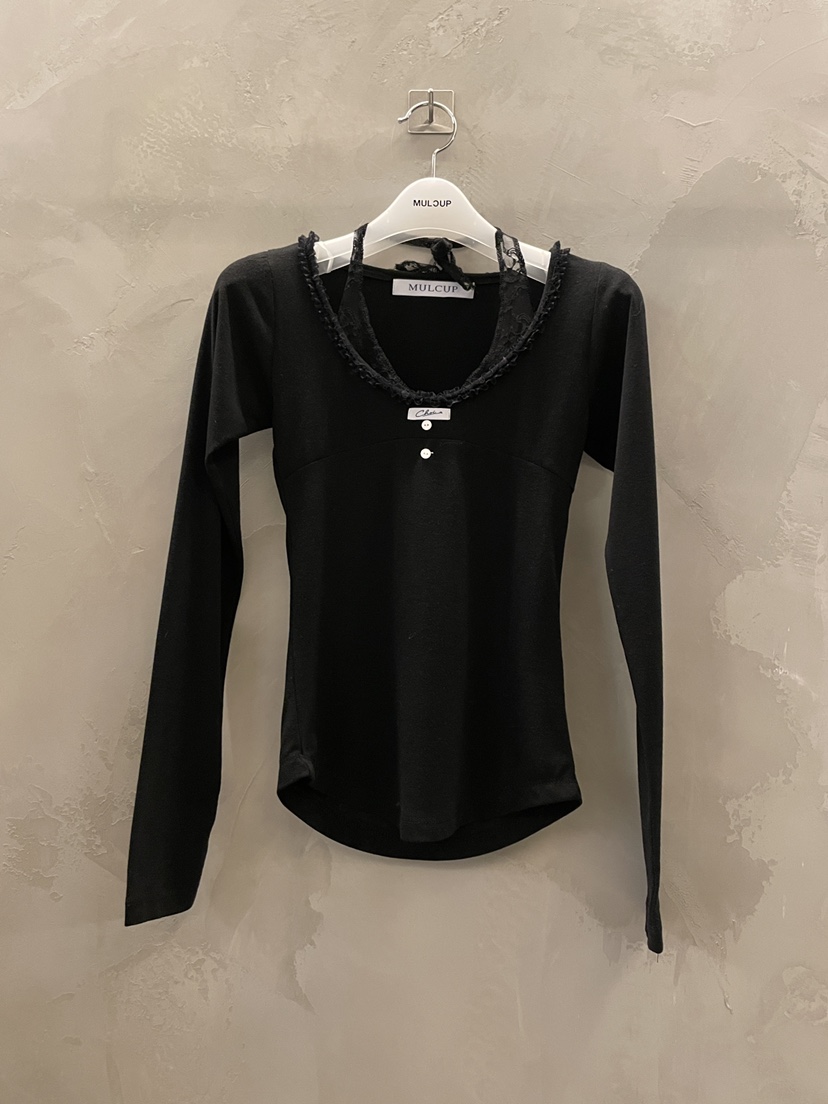 MULCUP韓國直郵女士新款人氣推薦26春夏職業時尚真品長袖T恤MULCUP長袖T恤圖色2