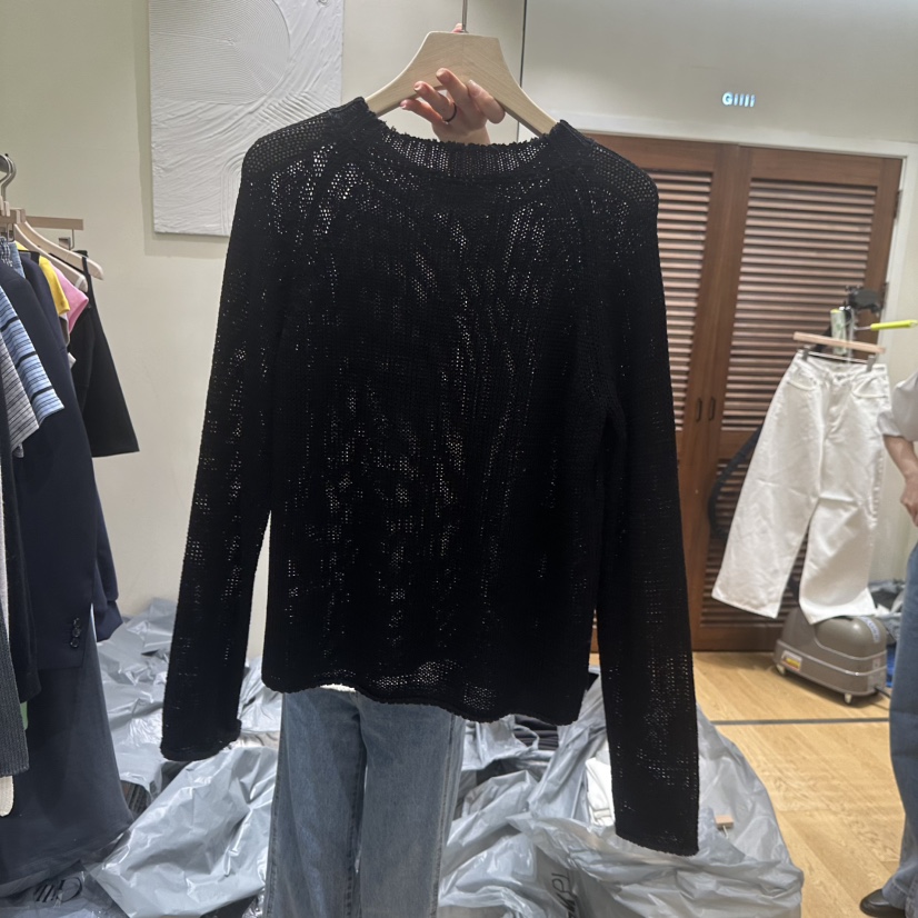 GILLI韓國直郵女士新款人氣26春夏時尚休閑推薦熱賣針織衫GILLI針織衫