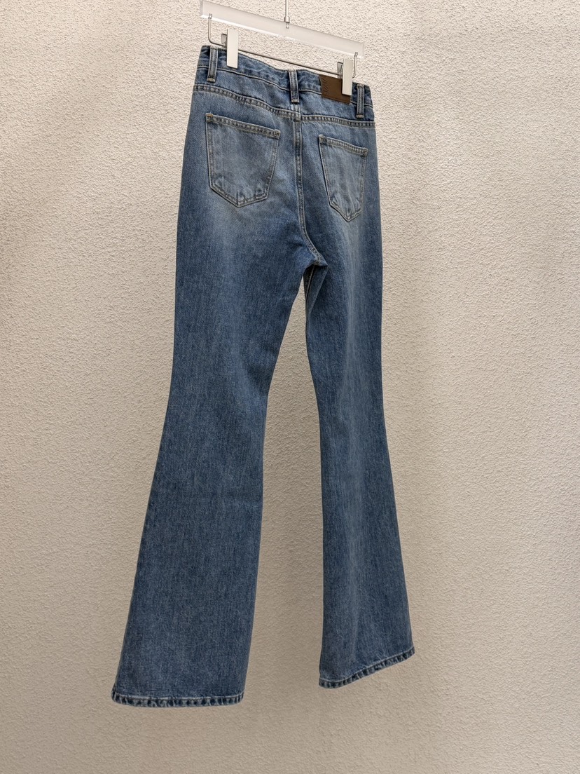 MWE韓國代購女士新款推薦休閑真品職業熱賣26春夏時尚牛仔褲MWE牛仔褲