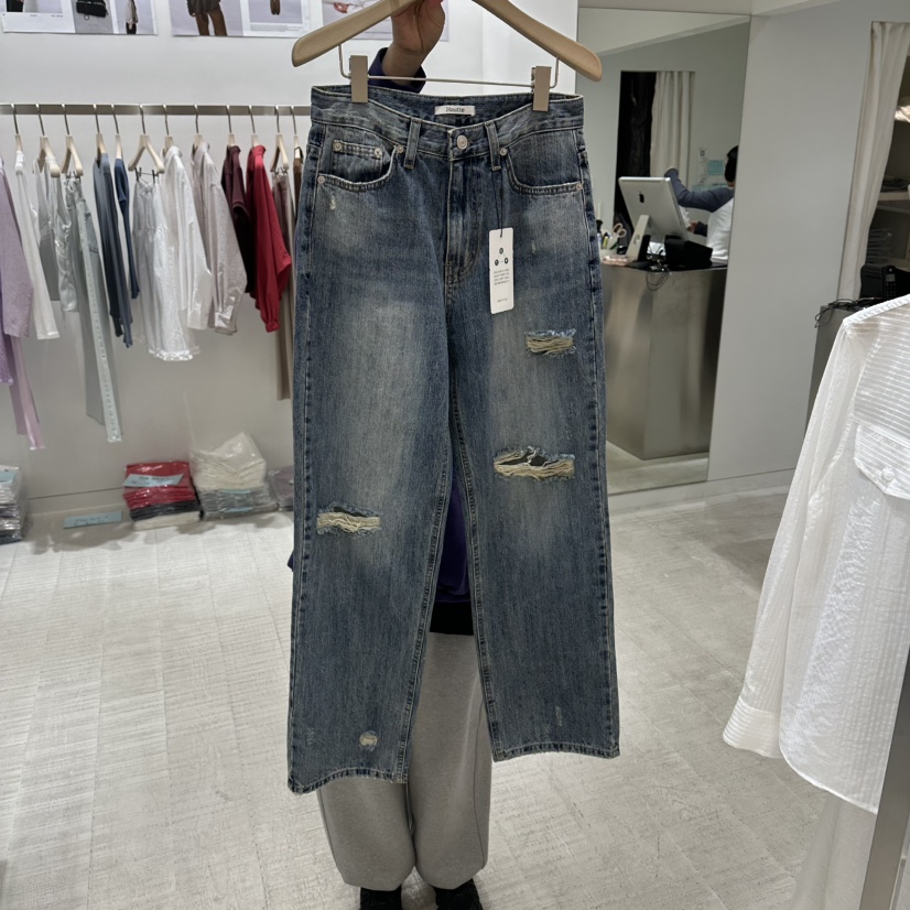 HAUTTE-P東大門實拍女裝新品人氣休閑26春夏推薦熱賣牛仔褲HAUTTE牛仔褲圖色1