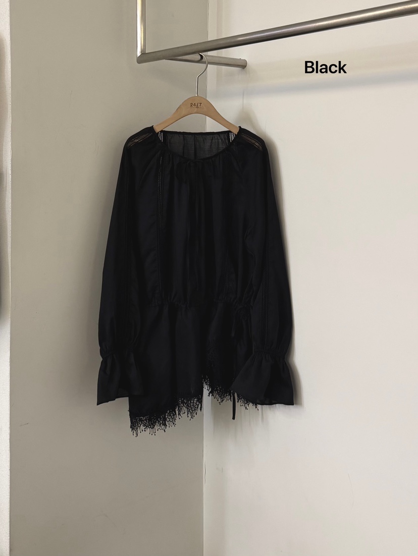 TWENTY FOUR SEVEN24-7東大門實拍女裝新款休閑襯衫蕾絲衫TEWNTY FOUR SEVEN24-7襯衫/蕾絲衫圖色3