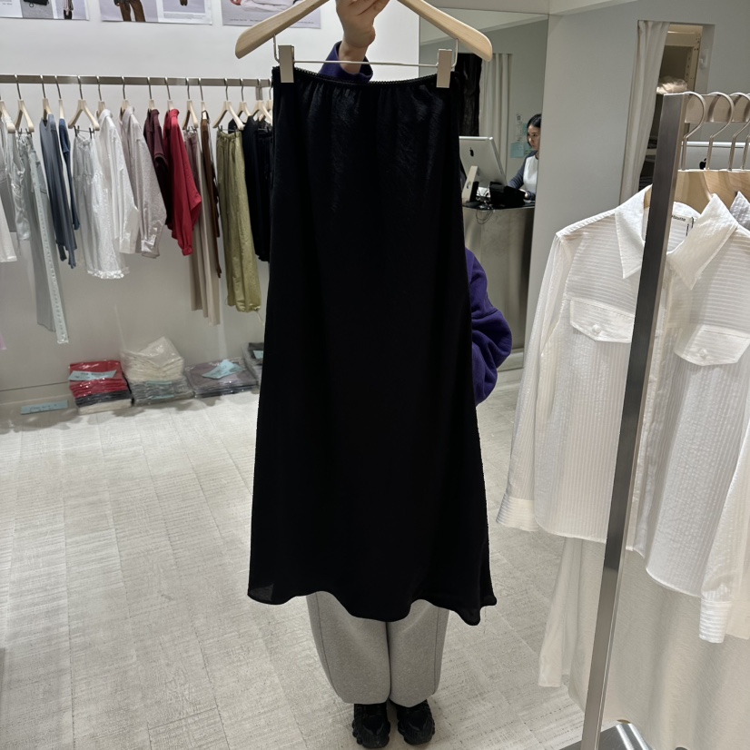 HAUTTE-P韓國代購女士新品休閑人氣職業熱賣推薦26春夏長裙HAUTTE長裙