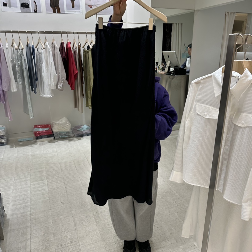 HAUTTE-P韓國代購女士新品休閑人氣職業熱賣推薦26春夏長裙HAUTTE長裙圖色3