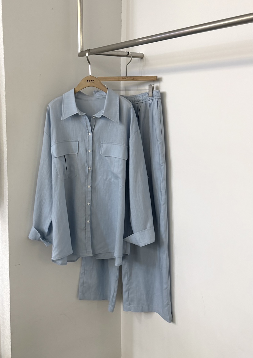 TWENTY FOUR SEVEN24-7韓國代購女裝新款人氣套裝兩件套TEWNTY FOUR SEVEN24-7套裝圖色1