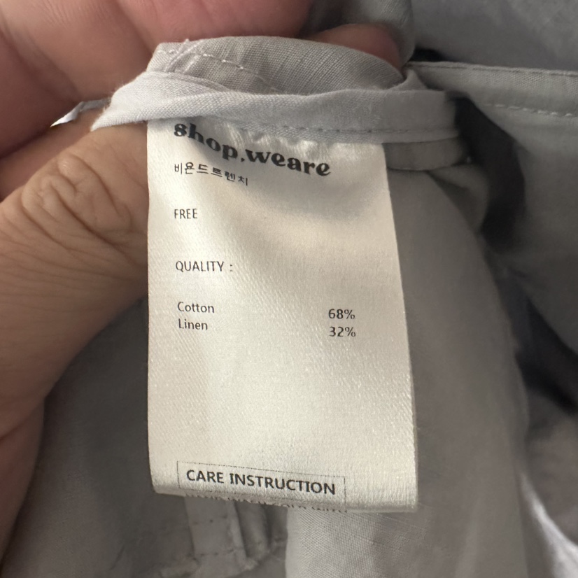 WE ARE/WELOVER東大門直郵女裝新款職業推薦夾克含腰帶SHOP_WE ARE夾克