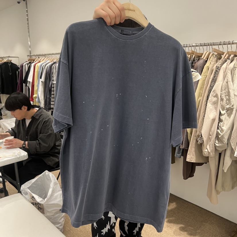 SELF SERVICE東大門直郵女裝新品人氣26春夏熱賣時尚T恤SELF SERVICET恤圖色2