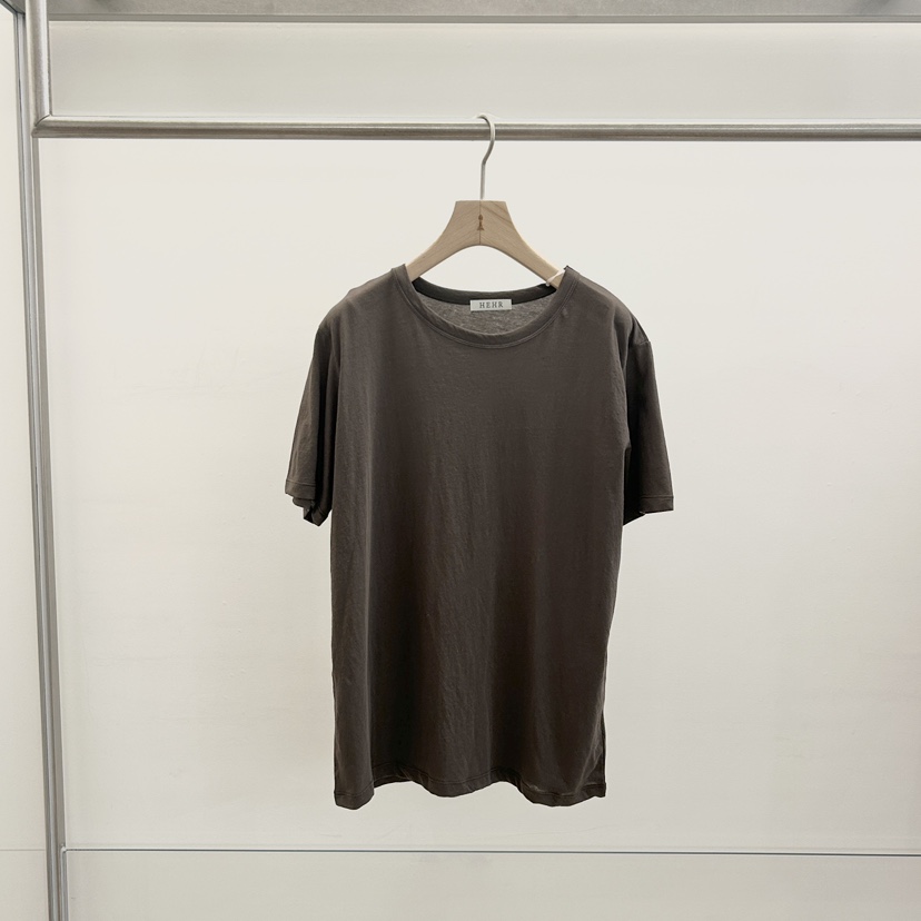 HEHR韓國直郵女裝新品26春夏熱賣休閑人氣職業推薦真品T恤hehr-AUTOMNET恤圖色2