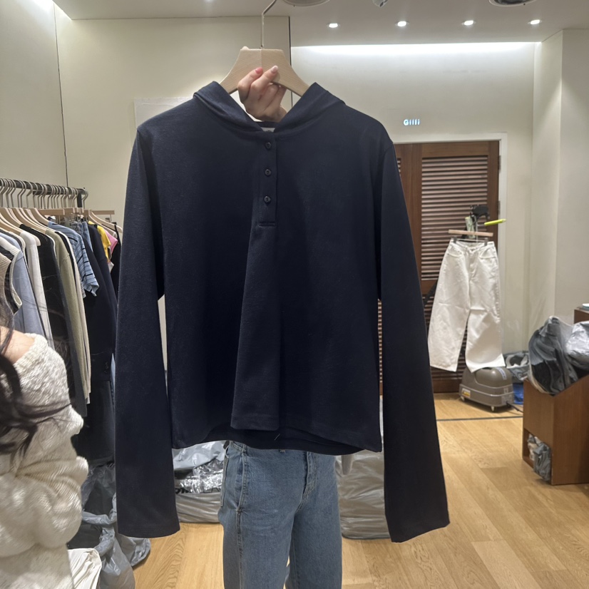 GILLI韓國直郵實拍女士新款推薦職業時尚休閑熱賣人氣衛衣GILLI衛衣圖色2