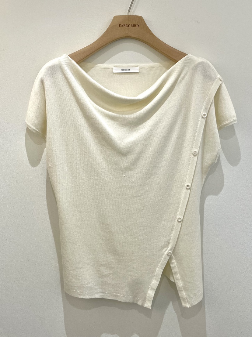 OBSESS韓國直郵女士新款職業休閑熱賣時尚人氣26春夏針織衫OBSESS/EARLY BIRD針織衫圖色1