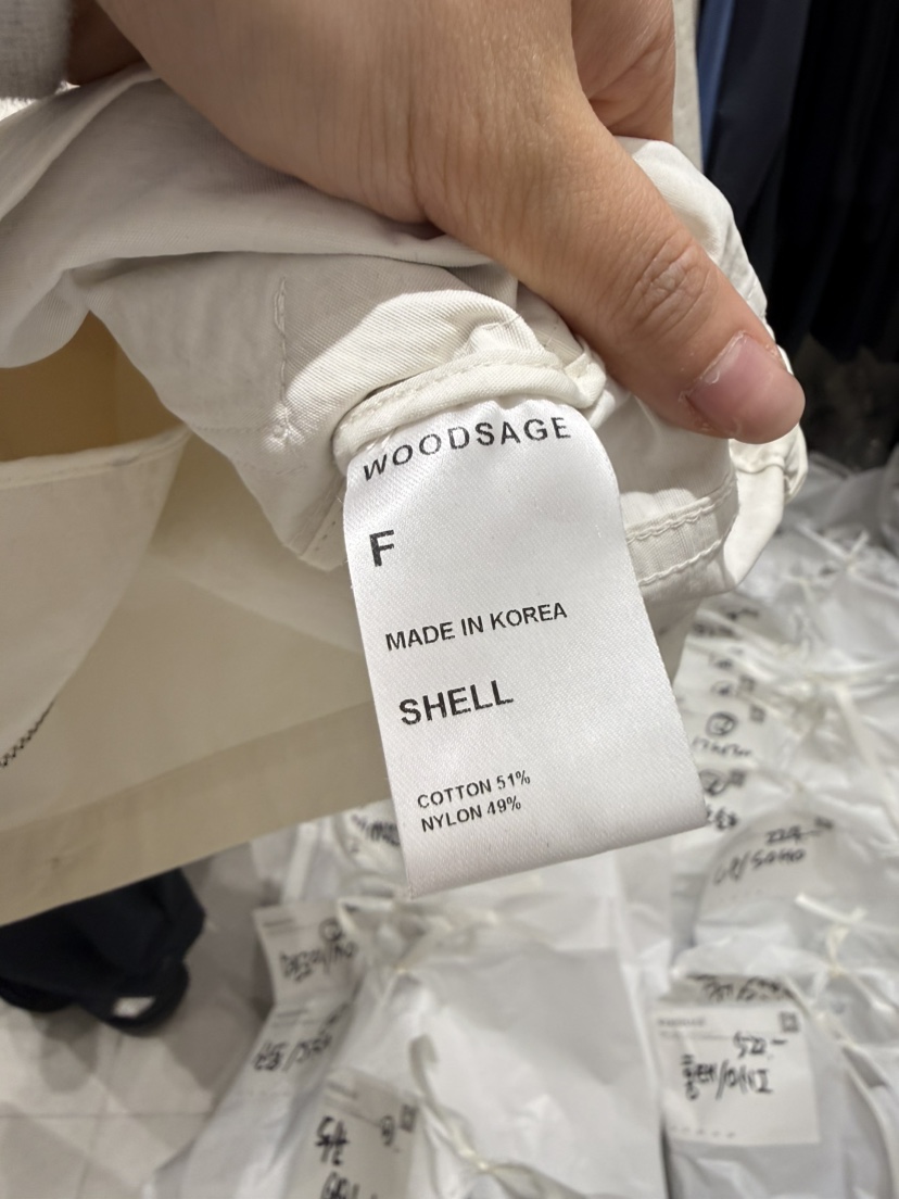 WOOD SAGE東大門直郵女士新款人氣時尚職業熱賣夾克水洗棉WOOD SAGE夾克