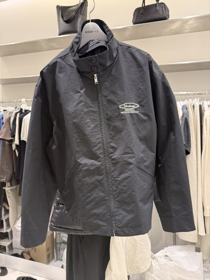 WOOD SAGE東大門直郵女士新款人氣時尚職業熱賣夾克水洗棉WOOD SAGE夾克圖色1
