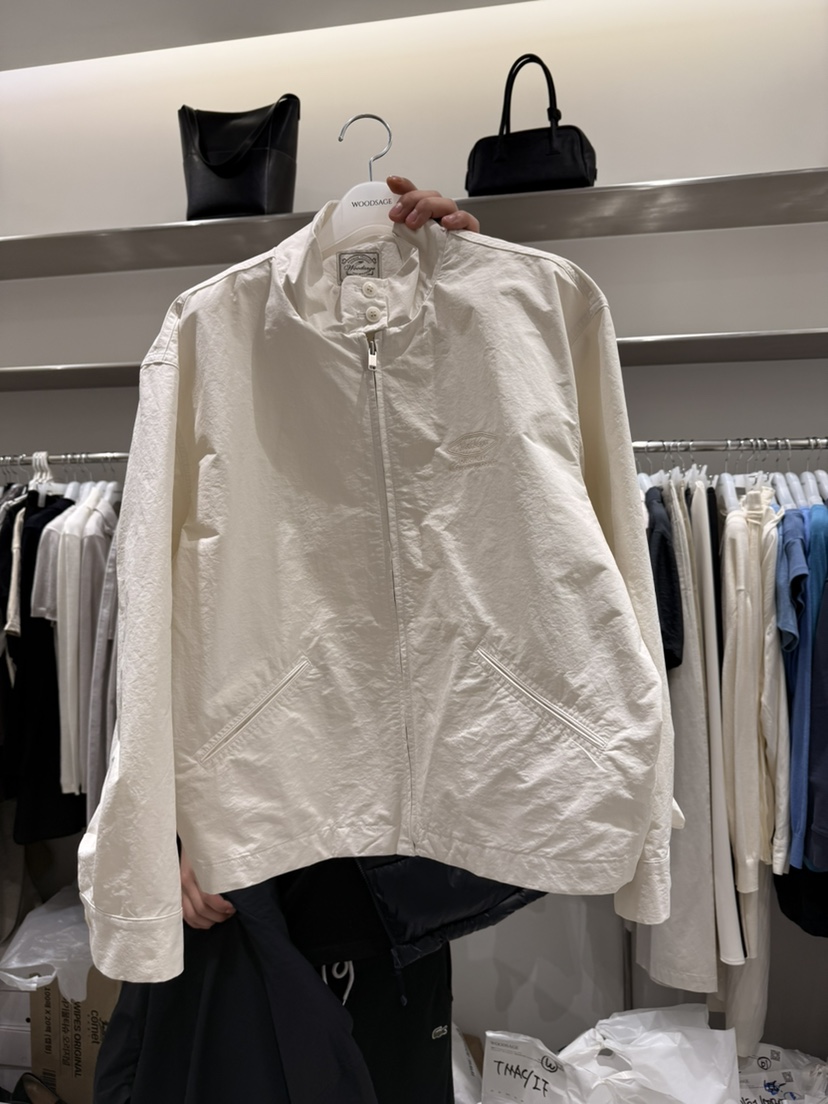 WOOD SAGE東大門直郵女士新款人氣時尚職業熱賣夾克水洗棉WOOD SAGE夾克圖色2