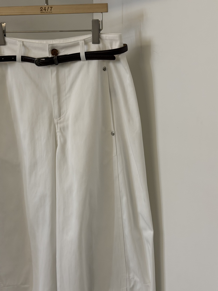 TWENTY FOUR SEVEN24-7東大門代購女裝新款人氣休閑褲含腰帶TEWNTY FOUR SEVEN24-7休閑褲