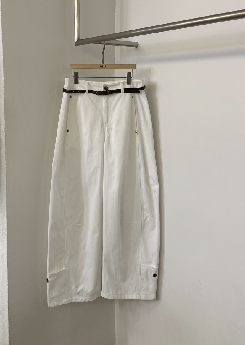 TWENTY FOUR SEVEN24-7東大門代購女裝新款人氣休閑褲含腰帶TEWNTY FOUR SEVEN24-7休閑褲圖色1