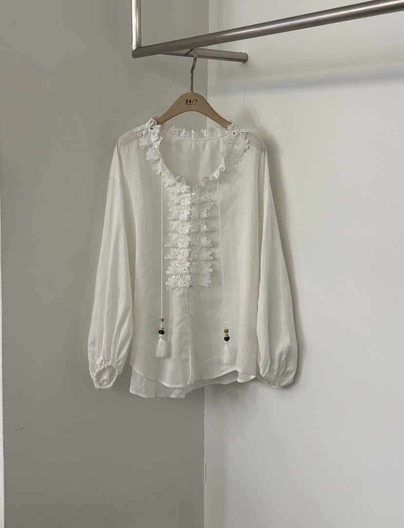 TWENTY FOUR SEVEN24-7韓國東大門代購女士新品人氣襯衫蕾絲衫TEWNTY FOUR SEVEN24-7襯衫/蕾絲衫圖色1