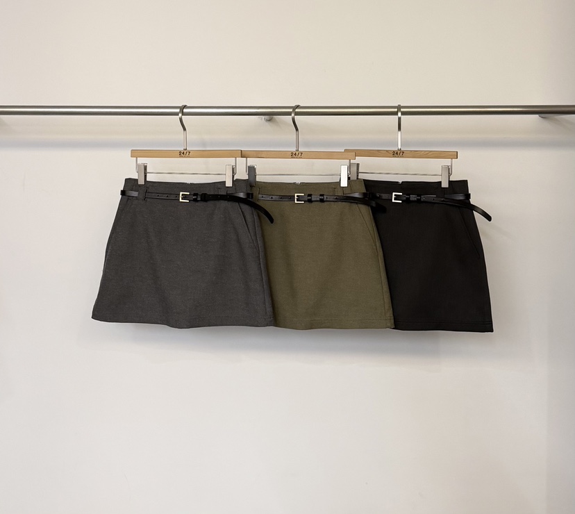 TWENTY FOUR SEVEN24-7韓國東大門直郵女裝新品時尚裙褲不含腰帶TEWNTY FOUR SEVEN24-7裙褲