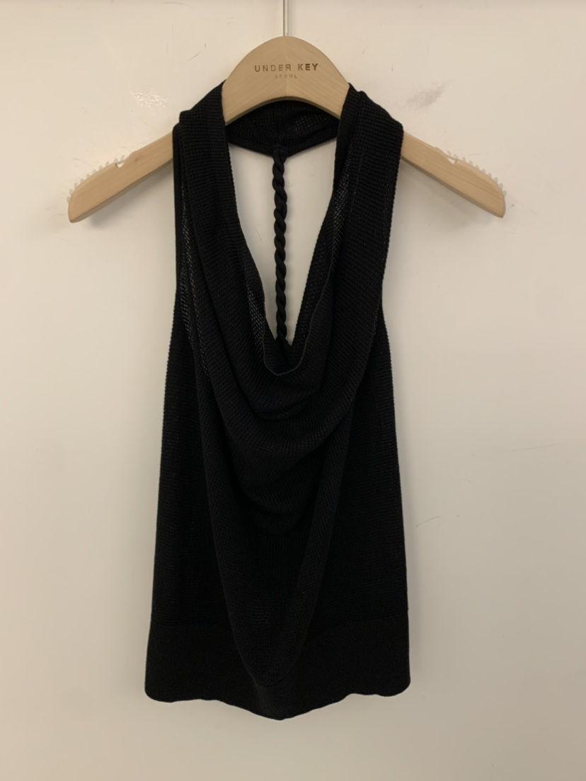 UNDER KEY東大門代購女士新款推薦熱賣職業26春夏吊帶背心UNDER KEY吊帶/背心圖色3黑色