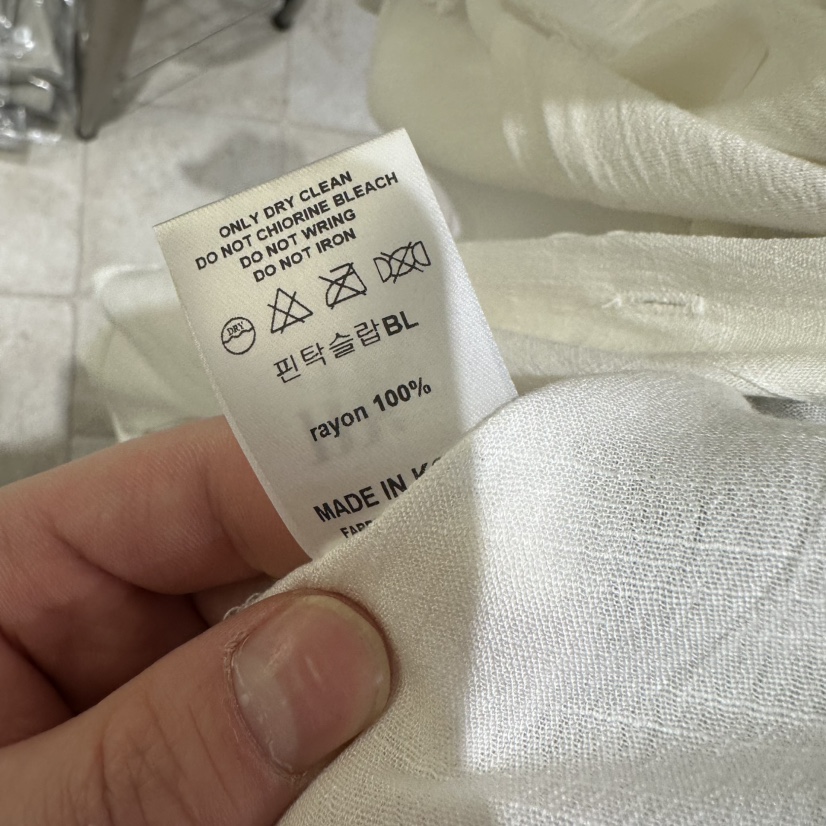 MIXXIN韓國直郵女裝新品時尚熱賣真品26春夏襯衫蕾絲衫褶裥MIXXIN襯衫/蕾絲衫