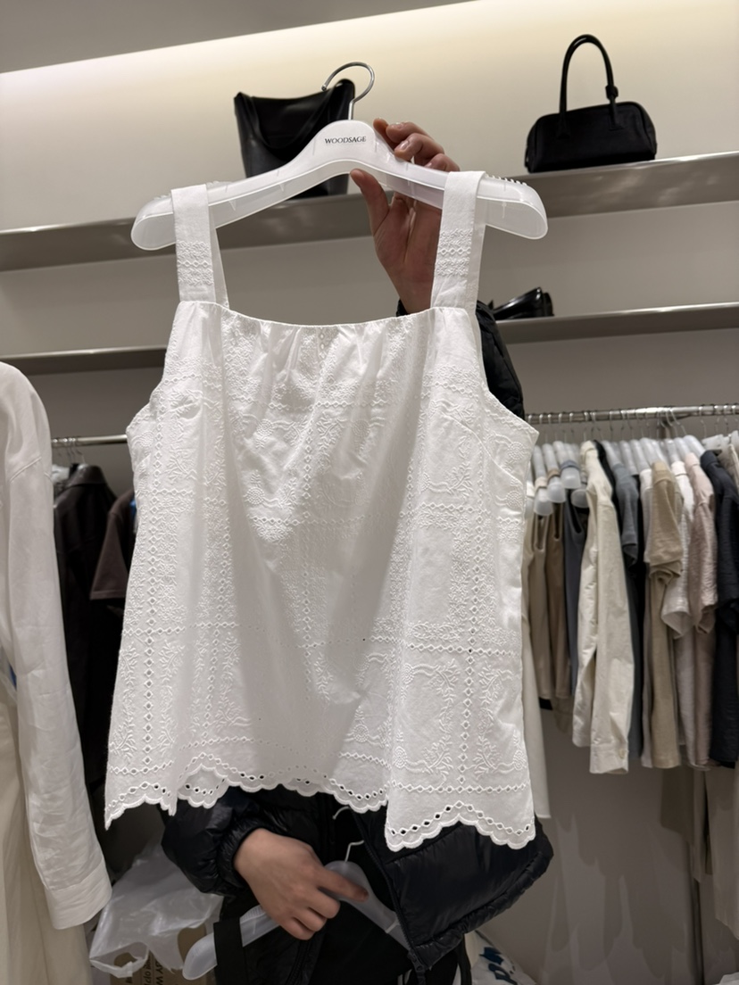 WOOD SAGE韓國東大門直郵女士新款人氣熱賣推薦吊帶背心WOOD SAGE吊帶/背心圖色1