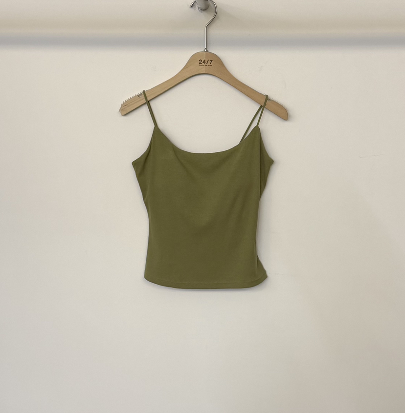 TWENTY FOUR SEVEN24-7韓國東大門代購女裝新款休閑吊帶背心TEWNTY FOUR SEVEN24-7吊帶/背心圖色1