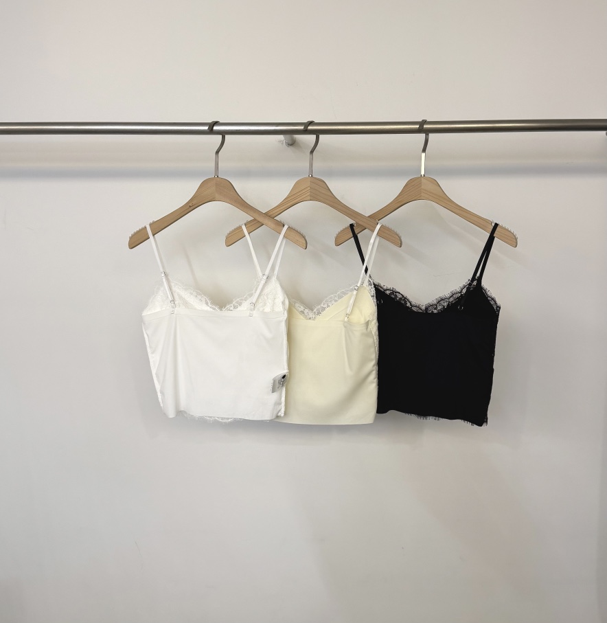 TWENTY FOUR SEVEN24-7韓國東大門直郵女士新款26春夏吊帶背心蕾絲TEWNTY FOUR SEVEN24-7吊帶/背心