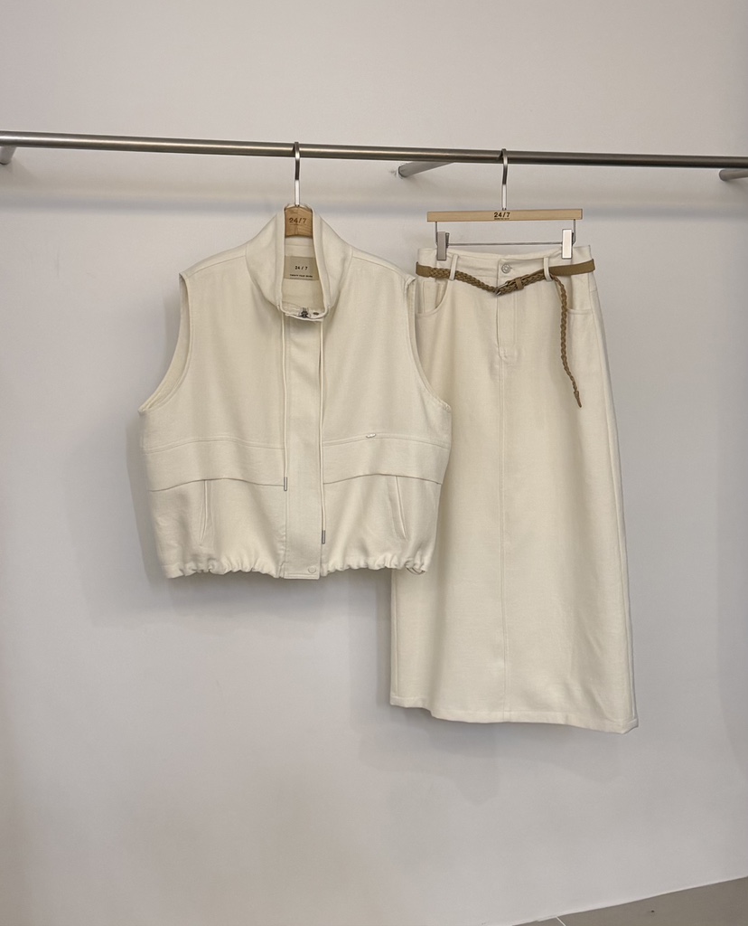 TWENTY FOUR SEVEN24-7東大門實拍女士新品推薦套裝含腰帶兩件套TEWNTY FOUR SEVEN24-7套裝圖色1