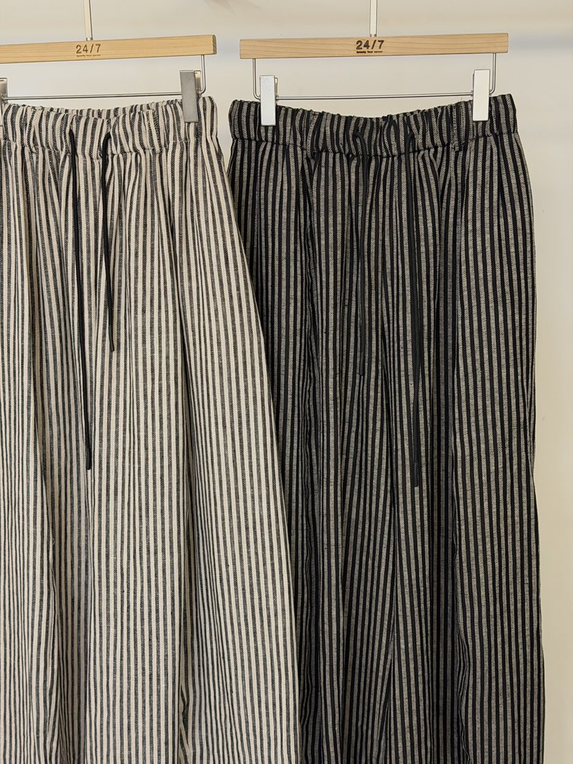 TWENTY FOUR SEVEN24-7韓國直郵女士新款人氣休閑褲亞麻TEWNTY FOUR SEVEN24-7休閑褲