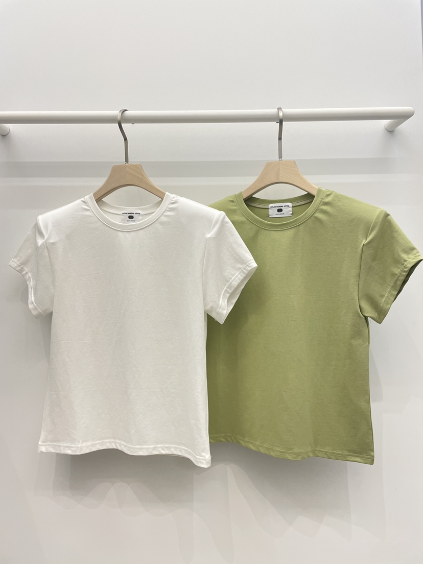 NYLON韓國直郵女士新款26春夏時尚人氣職業熱賣休閑推薦T恤NYLONT恤