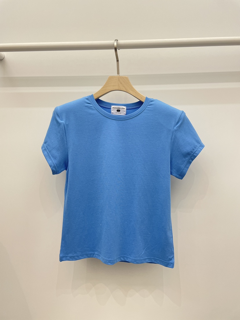 NYLON韓國直郵女士新款26春夏時尚人氣職業熱賣休閑推薦T恤NYLONT恤圖色3