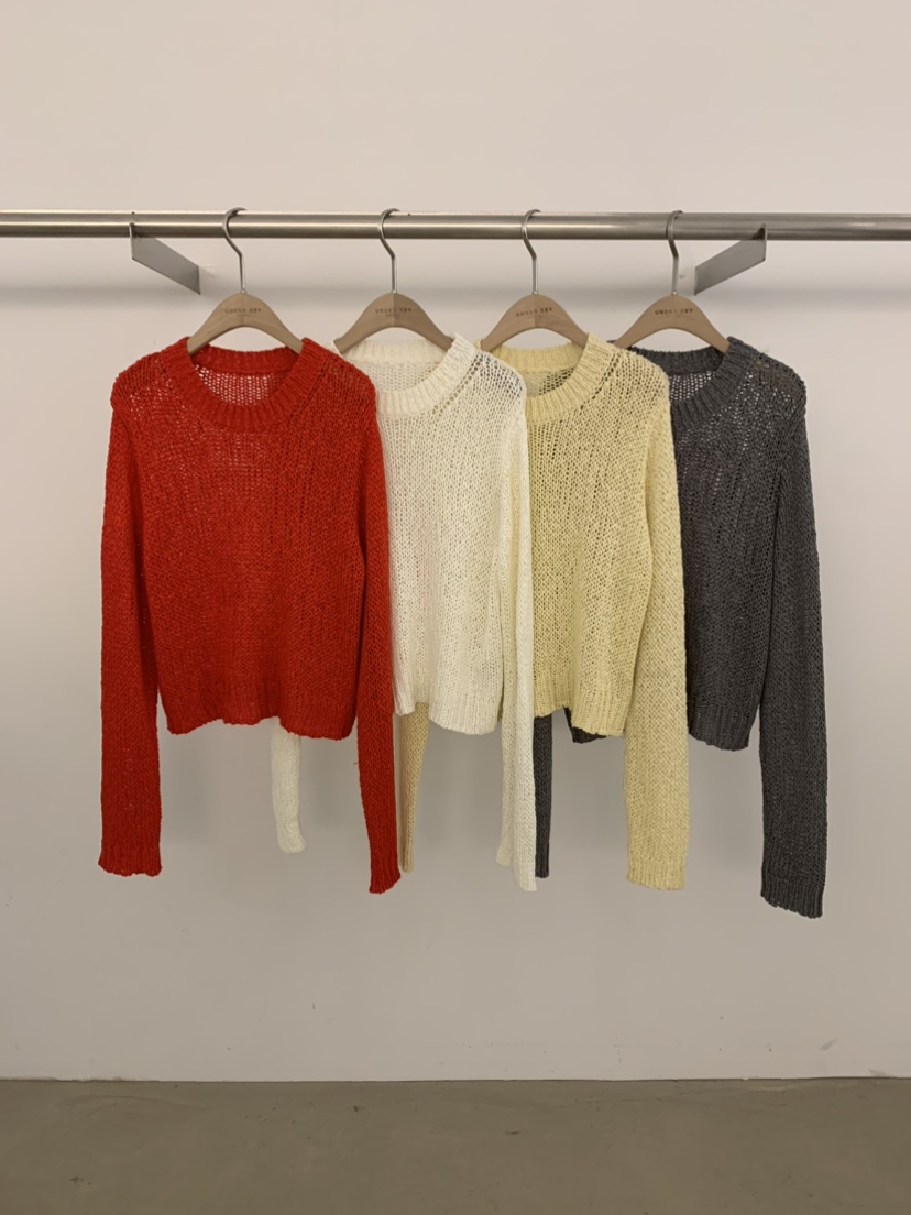 UNDER KEY韓國直郵實拍女士新款人氣熱賣休閑職業針織衫UNDER KEY針織衫