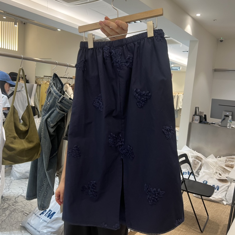 SELF SERVICE韓國代購女士新品人氣休閑熱賣時尚推薦長裙棉SELF SERVICE長裙