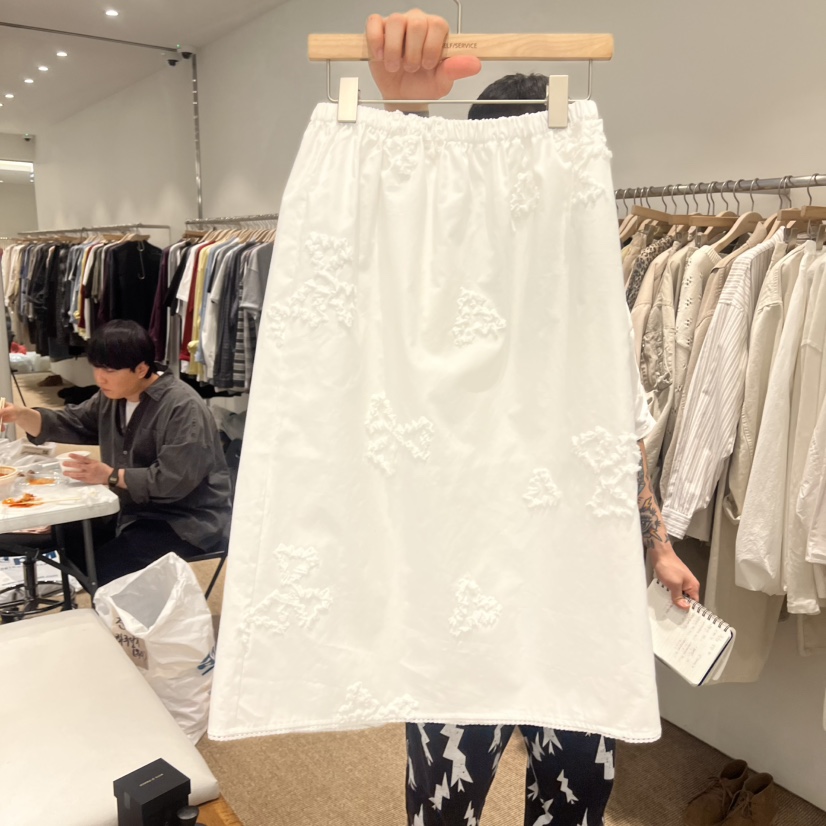 SELF SERVICE韓國代購女士新品人氣休閑熱賣時尚推薦長裙棉SELF SERVICE長裙圖色2