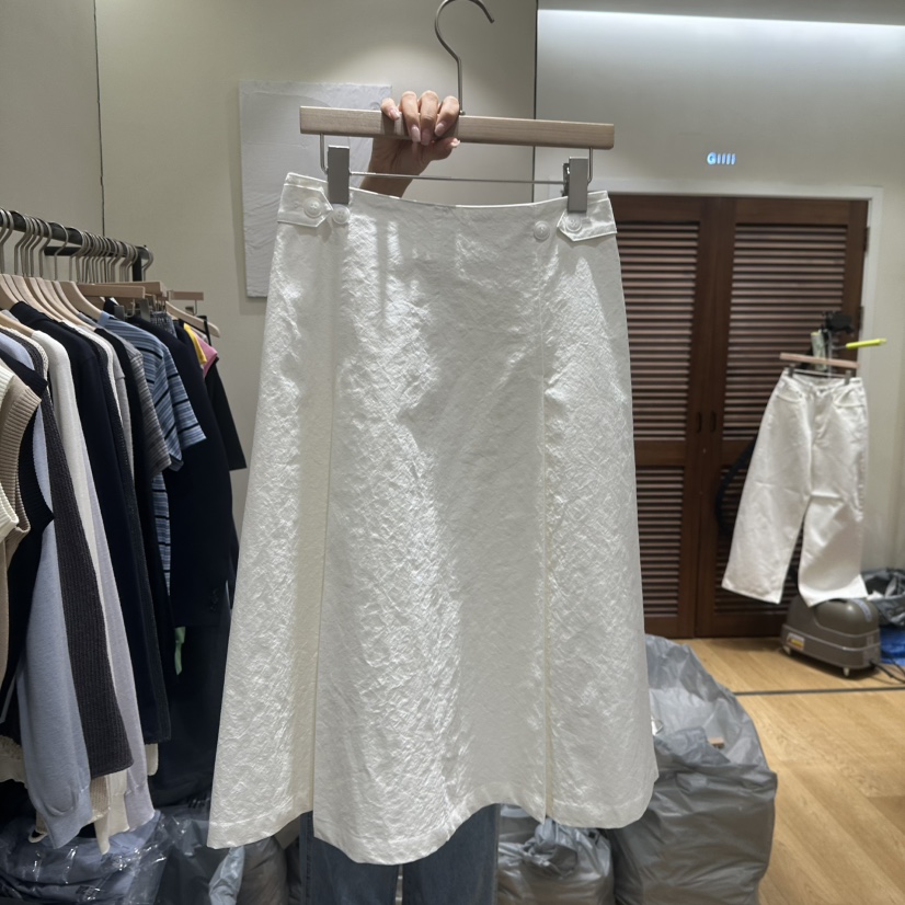 GILLI韓國東大門直郵女士新款休閑26春夏時尚推薦長裙棉布GILLI長裙