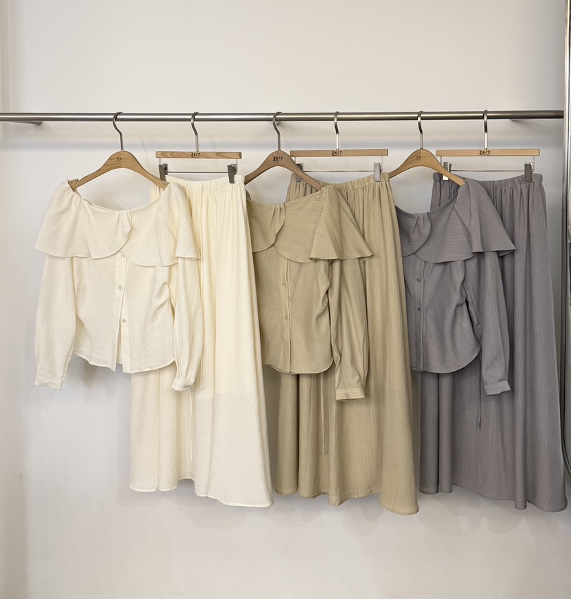 TWENTY FOUR SEVEN24-7韓國東大門代購女士新款休閑套裝兩件套TEWNTY FOUR SEVEN24-7套裝