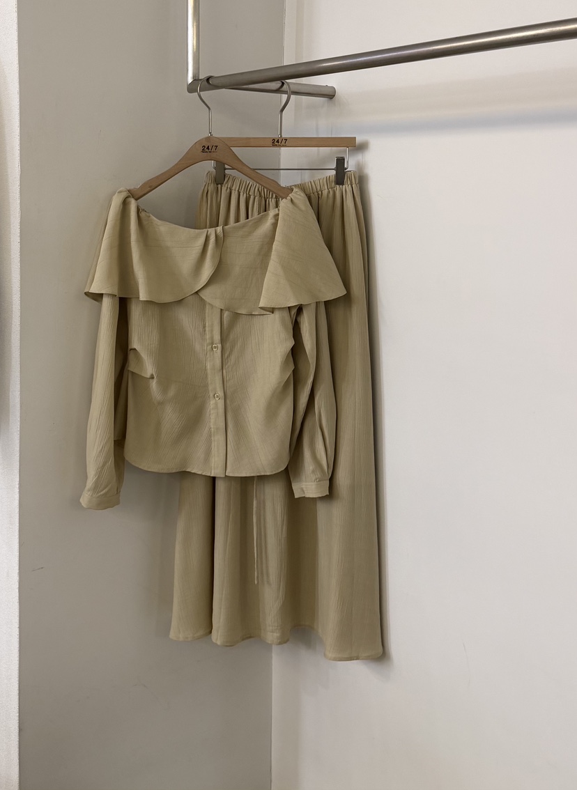 TWENTY FOUR SEVEN24-7韓國東大門代購女士新款休閑套裝兩件套TEWNTY FOUR SEVEN24-7套裝圖色3